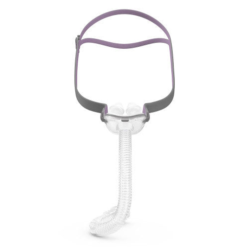 CPAP mask with hose on a white background AirFit™ P10 Complete Mask System
